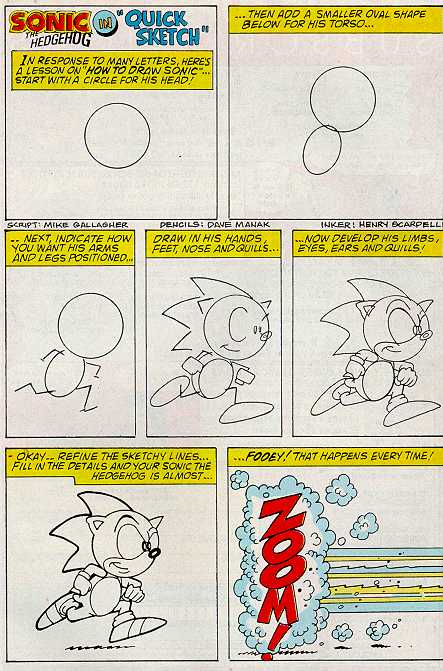 Drawing All Sonic The Hedgehog Characters 